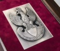 Ryngraf srebrzony orzeł pułkowy