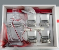 Elegancki prezent na jubileusz, komplet do whisky