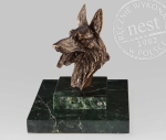 Owczarek niemiecki - rzeźba