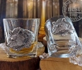 Kryształowe szklanki do whisky - niedźwiedź