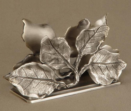 Posrebrzany serwetnik - oryginalny prezent do domu, dla rodziców