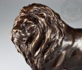 Autorska rzeźba NEST - okazały lew