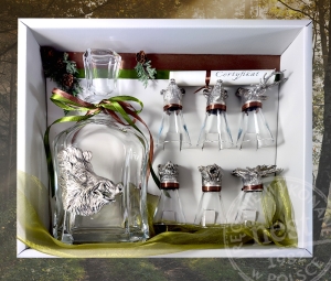 Ekskluzywny zestaw do alkoholu- męski prezent