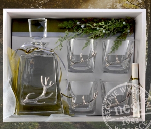 Luksusowy zestaw do alkoholu - komplet do whisky