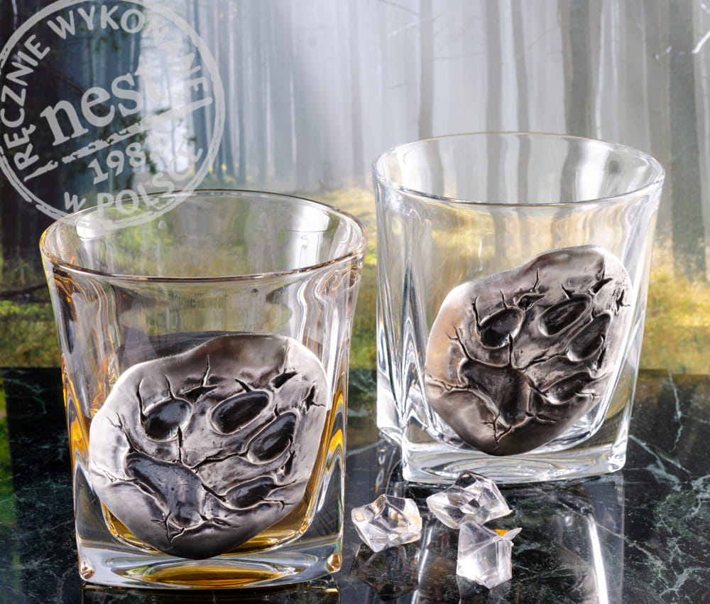 Kryształowe szklanki do whisky trop