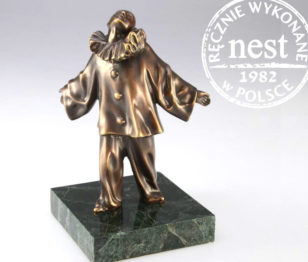 Rzeźba z brązu - statuetka dla aktora