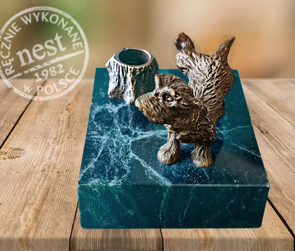 Przybornik na biurko - pies