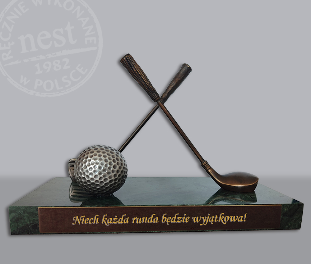Elegancki listownik - prezent dla golfisty