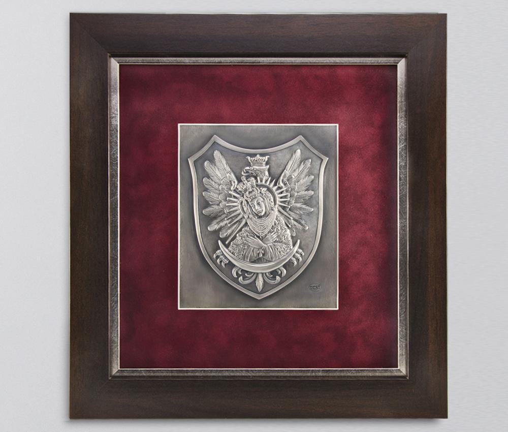 Ryngraf patriotyczny - Matka Boska Ostrobramska- prezent dla patrioty, prezent na komunię