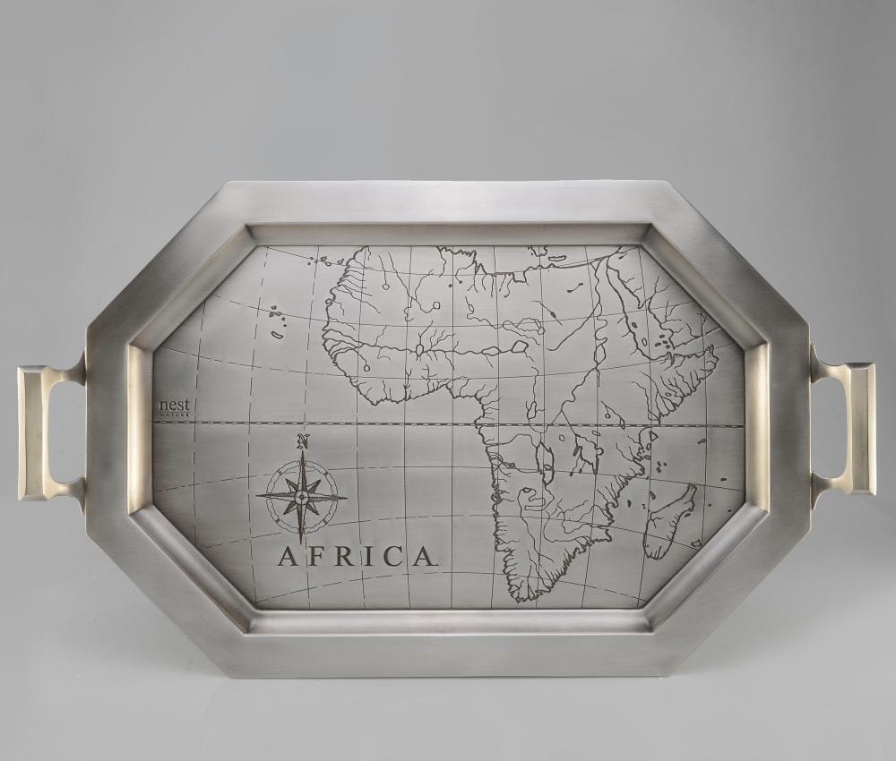 Taca z motywem Afryki